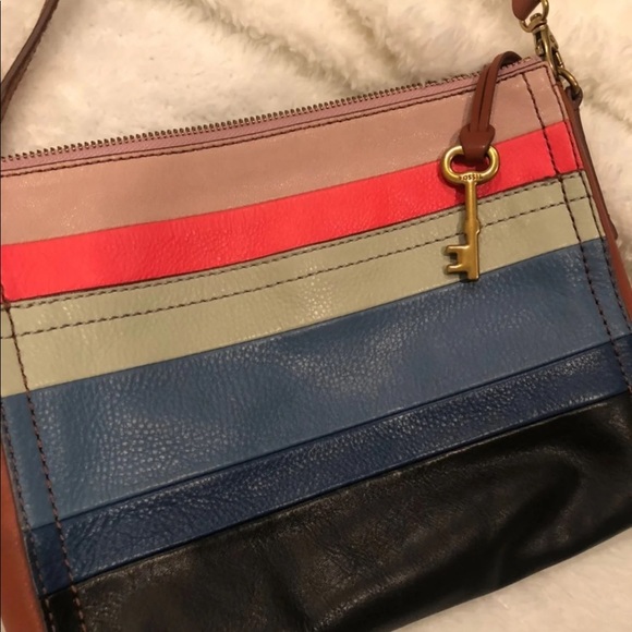 Fossil Emma EW Multicolor Crossbody Bag - Picture 3 of 4